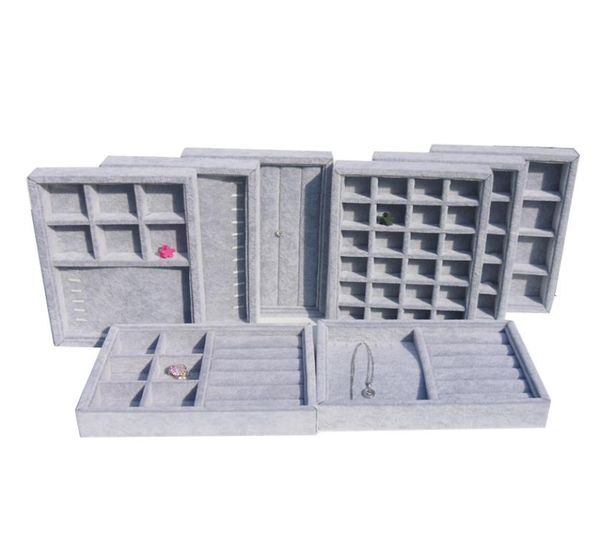 new gray velvet jewelry display tray ring earring bracelet necklace pendants tray holder box jewelry storage tray orgaizer7192198, Black
new gray velvet jewelry display tray ring earring bracelet necklace pendants tray holder box jewelry storage tray orgaizer7192198, Black