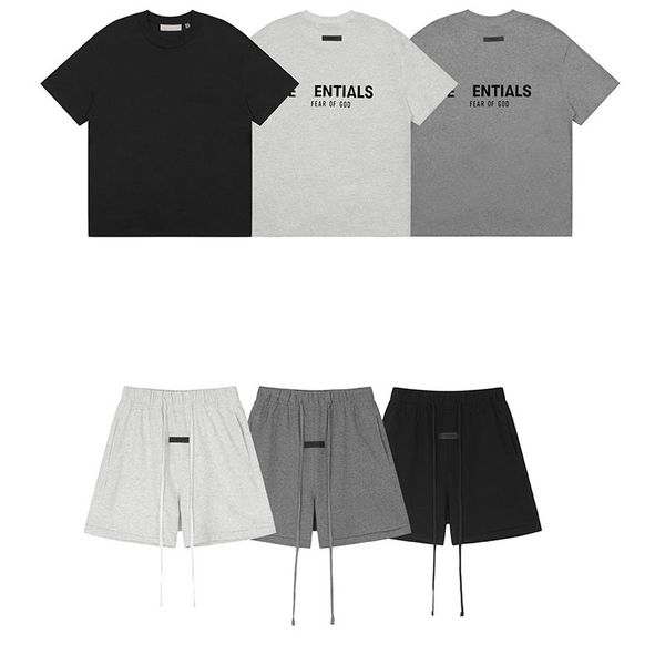 new 2023 men's essentail suit clothing essen shorts sports fashion men's women's fog essent shorts t-shirt beachwear pure cot, White;black
new 2023 men's essentail suit clothing essen shorts sports fashion men's women's fog essent shorts t-shirt beachwear pure cot, White;black