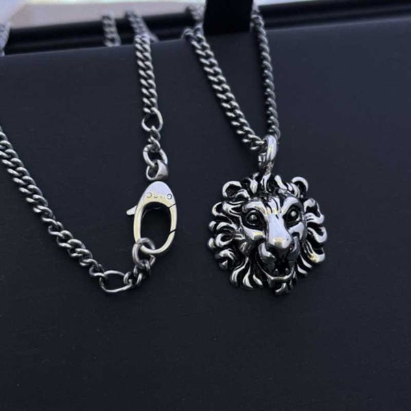 silver old animal lion head necklace personalized trend hip hop network red same style
silver old animal lion head necklace personalized trend hip hop network red same style
