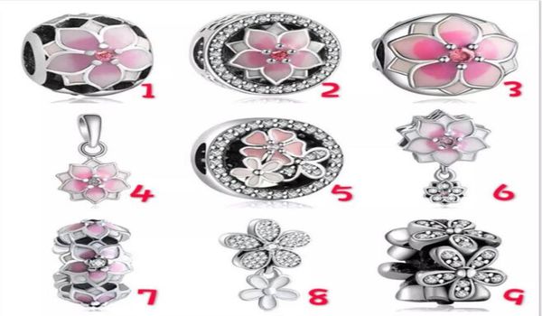 the 50pcslot lot authentic 925 sterling silver pink flowers series s charms beads fits european pandora charm brac6599047, Black
the 50pcslot lot authentic 925 sterling silver pink flowers series s charms beads fits european pandora charm brac6599047, Black
