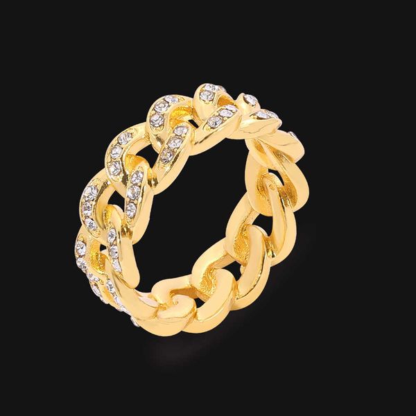 cluster rings european and american men's hiphop/rock metal cuba chain gold color for women party jewelry 230620, Golden;silver
cluster rings european and american men's hiphop/rock metal cuba chain gold color for women party jewelry 230620, Golden;silver