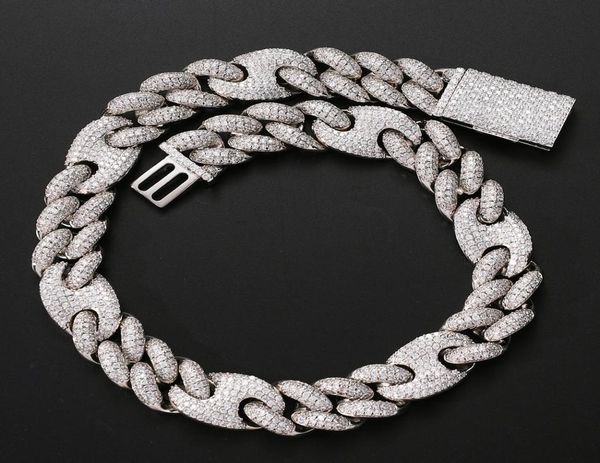 fashion rap accessories 20mm full zircons men039s big gold chain domineering cuban chain link hiphop necklace1914583, Silver
fashion rap accessories 20mm full zircons men039s big gold chain domineering cuban chain link hiphop necklace1914583, Silver