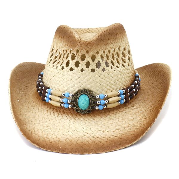 cloches men natural straw western cowboy hat handmade weave curling brim cowgirl summer hats sombrero cap 230627, Blue;gray
cloches men natural straw western cowboy hat handmade weave curling brim cowgirl summer hats sombrero cap 230627, Blue;gray