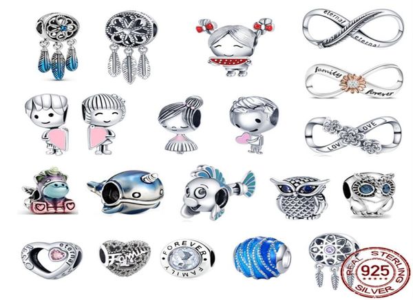 plata charm of ley 925 sterling silver animals girl boys heart beads charms fit original pandora bracelets women diy jewelry with 9548320, Black
plata charm of ley 925 sterling silver animals girl boys heart beads charms fit original pandora bracelets women diy jewelry with 9548320, Black