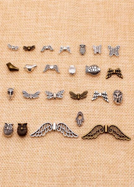 50 pieces jewelry making supplies bird beads butterfly angel wings love beads hole hj2356939309, Bronze;silver
50 pieces jewelry making supplies bird beads butterfly angel wings love beads hole hj2356939309, Bronze;silver