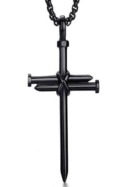 titanium steel nail cross prayer mens necklace pendant punk style personality male necklaces jewelry gift 4 colors2064696, Silver
titanium steel nail cross prayer mens necklace pendant punk style personality male necklaces jewelry gift 4 colors2064696, Silver