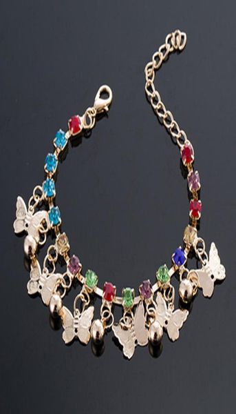 butterfly charm bracelet for girls kids hand link chain colorful crystal women039s beach bracelets femme wedding gift4585560, Golden;silver
butterfly charm bracelet for girls kids hand link chain colorful crystal women039s beach bracelets femme wedding gift4585560, Golden;silver