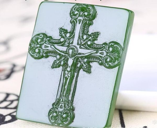 new natural jade china green jade pendant necklace amulet lucky cross pendant statue collection summer ornaments natural stone2923569, Silver
new natural jade china green jade pendant necklace amulet lucky cross pendant statue collection summer ornaments natural stone2923569, Silver