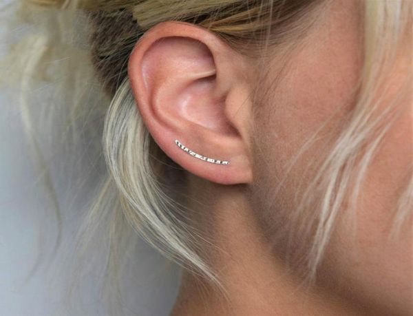 februaryfrost brand designer 925 sterling silver earrings ear crawlers wedding jewelry trendy geometric ear crawlers stud earring 1802029, Golden;silver
februaryfrost brand designer 925 sterling silver earrings ear crawlers wedding jewelry trendy geometric ear crawlers stud earring 1802029, Golden;silver