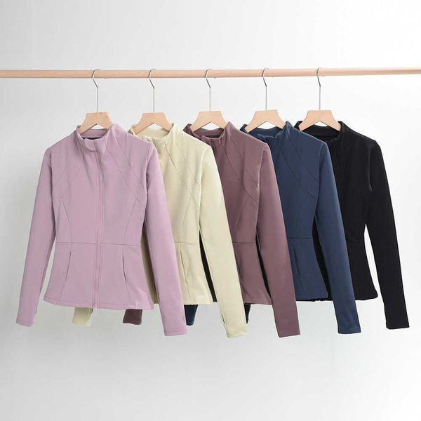 advanced yoga for women 2023 new autumn/winter fitness suit running sports long sleeve zipper coat looks slim
advanced yoga for women 2023 new autumn/winter fitness suit running sports long sleeve zipper coat looks slim