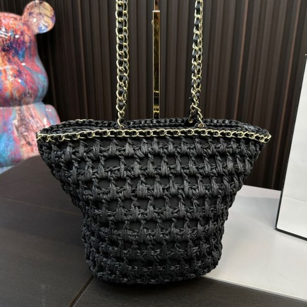 5a brand designer bag fashion lafite woven bag woven handbag chain tote crossbody bag shoulder bag vegetable basket size 22 * 21cm
5a brand designer bag fashion lafite woven bag woven handbag chain tote crossbody bag shoulder bag vegetable basket size 22 * 21cm