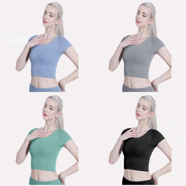 summer designer lulu crop for fiess yoga wear crop short sleeve tee women's sportswear workout sport gym shirt cropped t-shirt
summer designer lulu crop for fiess yoga wear crop short sleeve tee women's sportswear workout sport gym shirt cropped t-shirt