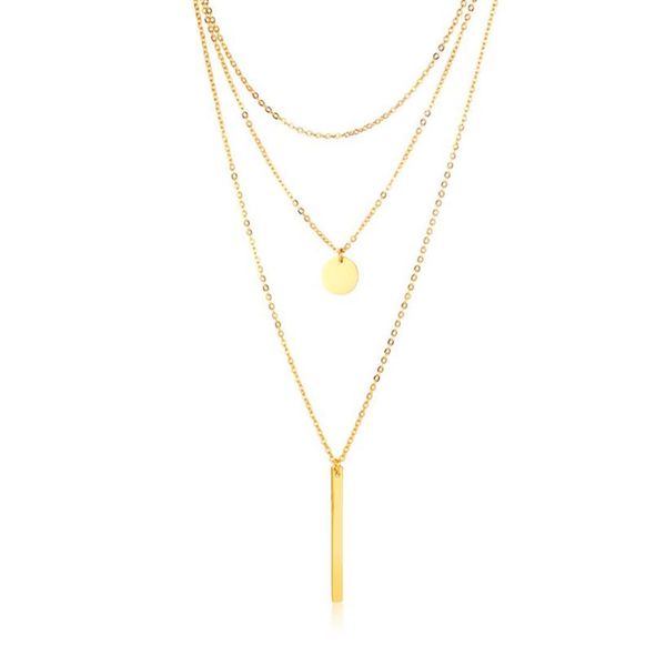 boho multilayer bar necklace choker with long chain for women stainless steel jewlery gold tone225j2451866, Silver
boho multilayer bar necklace choker with long chain for women stainless steel jewlery gold tone225j2451866, Silver