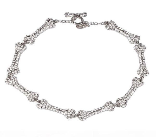eightsection bone necklace full of diamonds flashing diamonds fivesection bone saturn necklace european and american punk1431138, Silver
eightsection bone necklace full of diamonds flashing diamonds fivesection bone saturn necklace european and american punk1431138, Silver