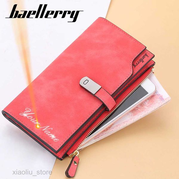 money clips 2022 women wallets name engraving long card holder classic female purse zipper brand wallet for womenhkd230627, Black
money clips 2022 women wallets name engraving long card holder classic female purse zipper brand wallet for womenhkd230627, Black