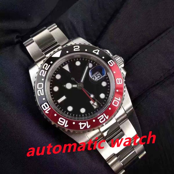 man watch ceramic bezel full stainless steel automatic mechanics movment sapphire crystal 5atm waterproof 41mm mens watches orologio di luss, Slivery;brown
man watch ceramic bezel full stainless steel automatic mechanics movment sapphire crystal 5atm waterproof 41mm mens watches orologio di luss, Slivery;brown