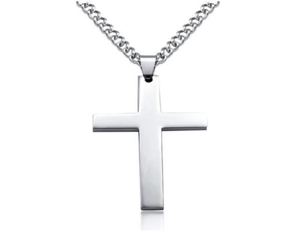 mens cross pendant necklaces stainless steel link chain necklace statement charm popular jewelry gifts fashion accessories new5842846, Silver
mens cross pendant necklaces stainless steel link chain necklace statement charm popular jewelry gifts fashion accessories new5842846, Silver