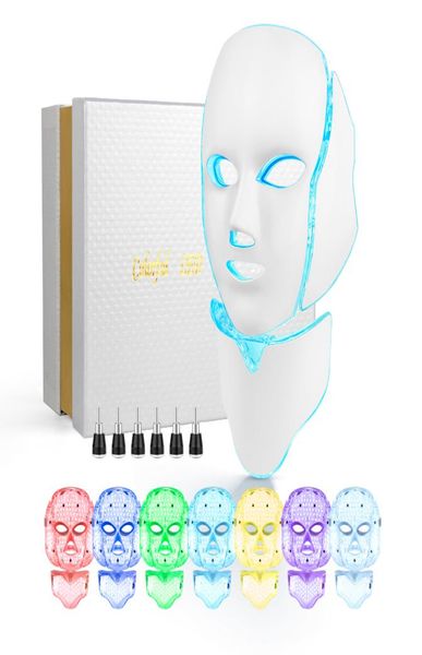7 color led light therapy face beauty machine led facial neck mask with microcurrent for skin whitening device dhl whale4120830
7 color led light therapy face beauty machine led facial neck mask with microcurrent for skin whitening device dhl whale4120830