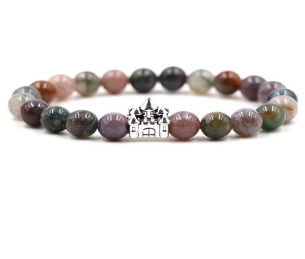 8mm natural stone beads strand silver castle charms bracelet jewelry vintage love beaded bracelets women friend gift9302629, Golden;silver
8mm natural stone beads strand silver castle charms bracelet jewelry vintage love beaded bracelets women friend gift9302629, Golden;silver