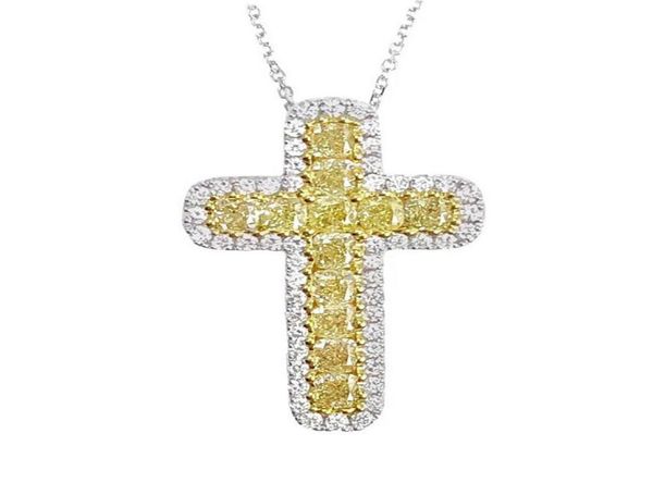 hip hop vintage fashion jewelry 925 sterling silver cz diamond yellow crystal gemstones party women wedding cross pendant clavicle5063548
hip hop vintage fashion jewelry 925 sterling silver cz diamond yellow crystal gemstones party women wedding cross pendant clavicle5063548