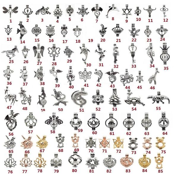 85 style optional pearl cage pendant hollow animal aromatherapy essential oil diffuser locket charm for necklace bracelet jewelry 1380627, Silver
85 style optional pearl cage pendant hollow animal aromatherapy essential oil diffuser locket charm for necklace bracelet jewelry 1380627, Silver