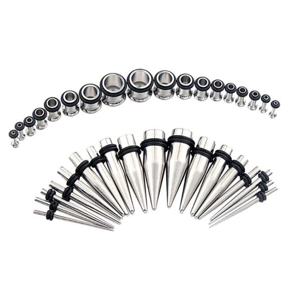 stud gauge 36pcsset 316l steel tapers and tunnels ear stretching kit body jewelry4301232, Golden;silver
stud gauge 36pcsset 316l steel tapers and tunnels ear stretching kit body jewelry4301232, Golden;silver