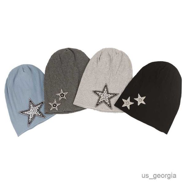 caps women slouchy shining star beanies soft fashion ladies stretch hat bonnet femme cap r230627, Blue;gray
caps women slouchy shining star beanies soft fashion ladies stretch hat bonnet femme cap r230627, Blue;gray