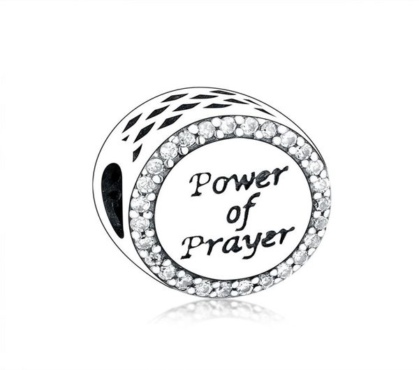 authentic s925 sterling silver bead power of prayer beads fit original brand charm bracelets diy jewelry7465344, Black
authentic s925 sterling silver bead power of prayer beads fit original brand charm bracelets diy jewelry7465344, Black