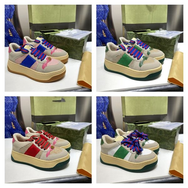 canvas platform size 35-44 vintage screener running shoes women men designer sneakers interlocking g sport trainers 8cm thick bottoms webbin, Black
canvas platform size 35-44 vintage screener running shoes women men designer sneakers interlocking g sport trainers 8cm thick bottoms webbin, Black
