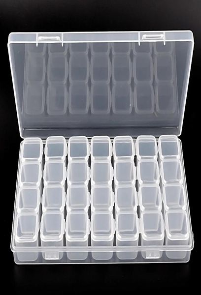 28 slots transparent plastic nail art storage box display case organizer holder for rhinestone beads cosmetic jewelry decoration9398210
28 slots transparent plastic nail art storage box display case organizer holder for rhinestone beads cosmetic jewelry decoration9398210