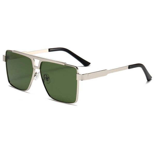 sunglasses large square double beam metal sunglasses sunglasses for men and women advanced sun protection, White;black
sunglasses large square double beam metal sunglasses sunglasses for men and women advanced sun protection, White;black
