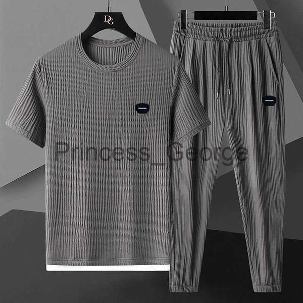 men's tracksuits new casual sports suit men's cool breathable 2 pieces sets quick drying thin men short sleeve tshirt pants two pi, Gray
men's tracksuits new casual sports suit men's cool breathable 2 pieces sets quick drying thin men short sleeve tshirt pants two pi, Gray