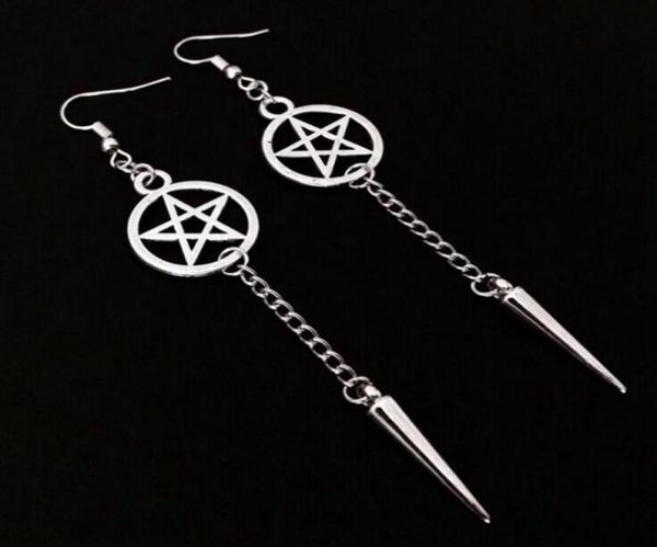 supernatural pentagram earrings jewelry gothic witchcraft tassel rivet dropdangle earrings for women vintage silver valentine032774365, Golden
supernatural pentagram earrings jewelry gothic witchcraft tassel rivet dropdangle earrings for women vintage silver valentine032774365, Golden