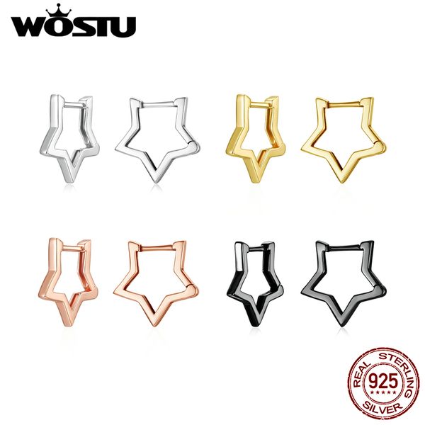 hoop huggie wostu 925 sterling silver simple star hoop earrings for women black gold statement geometric hollow ear buckle minimalism party, Golden;silver
hoop huggie wostu 925 sterling silver simple star hoop earrings for women black gold statement geometric hollow ear buckle minimalism party, Golden;silver