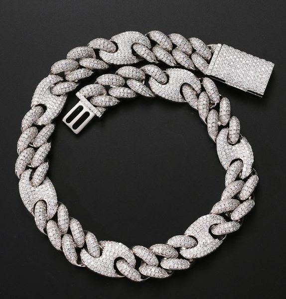 fashion rap accessories 20mm full zircons men039s big gold chain domineering cuban chain link hiphop necklace1364447, Silver
fashion rap accessories 20mm full zircons men039s big gold chain domineering cuban chain link hiphop necklace1364447, Silver
