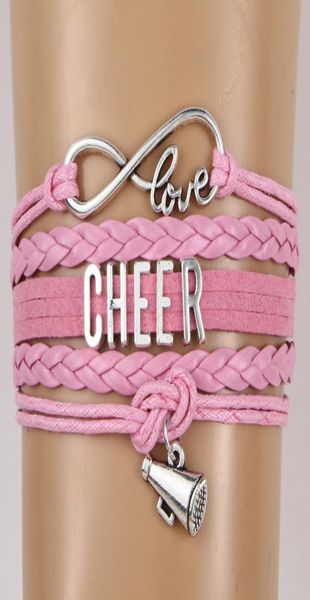 new cheer letter horn sports bracelets for women men cheerleader sign charm weave leather rope wrap bangle fashion diy jewelry gif5130891, Golden;silver
new cheer letter horn sports bracelets for women men cheerleader sign charm weave leather rope wrap bangle fashion diy jewelry gif5130891, Golden;silver