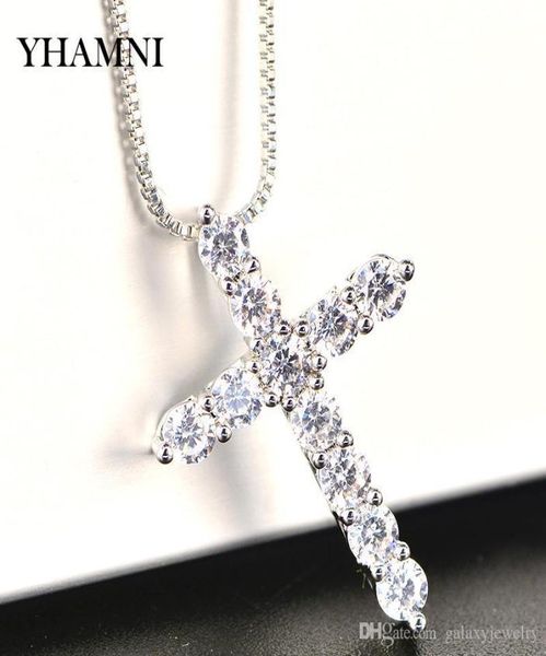 yhamni luxury cubic zircon cross pendant necklace 925 sterling silver cross christian jesus jewelry for women gift hzl0055563059
yhamni luxury cubic zircon cross pendant necklace 925 sterling silver cross christian jesus jewelry for women gift hzl0055563059