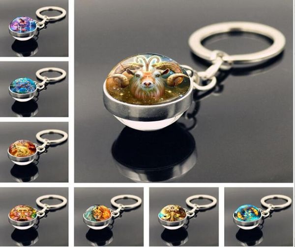 12 zodiac sign keyholders double side glass ball crystal key rings scorpio leo aries constellation keychain women men jewelry birt5254669, Slivery;golden
12 zodiac sign keyholders double side glass ball crystal key rings scorpio leo aries constellation keychain women men jewelry birt5254669, Slivery;golden