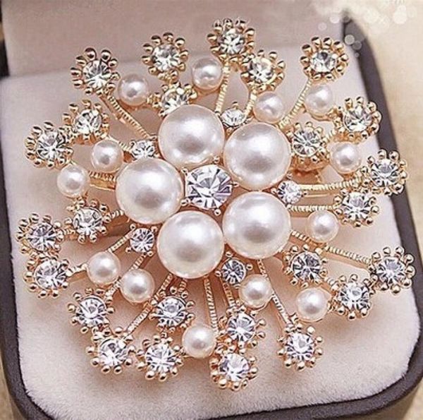 goldsilver plated big imitation pearl crystal rhinestone flower bouquet brooch for wedding elegant women gift brooch pins4758891, Gray
goldsilver plated big imitation pearl crystal rhinestone flower bouquet brooch for wedding elegant women gift brooch pins4758891, Gray