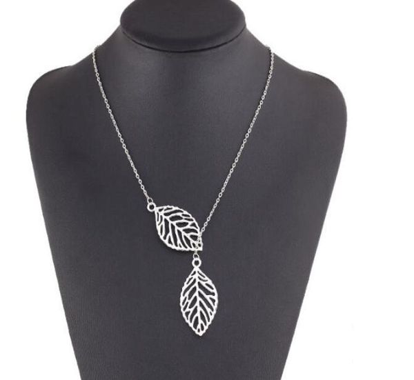 fashionpunk gold hollow two leaf leaves pendant necklace clavicle chain simple european new fashion charm jewelry women christmas6701185, Silver
fashionpunk gold hollow two leaf leaves pendant necklace clavicle chain simple european new fashion charm jewelry women christmas6701185, Silver