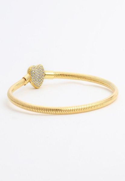 new 18k yellow gold plated cz diamond heart bracelets original box set for pandora 925 silver snake chain bracelet for women weddi4241635, Golden;silver
new 18k yellow gold plated cz diamond heart bracelets original box set for pandora 925 silver snake chain bracelet for women weddi4241635, Golden;silver