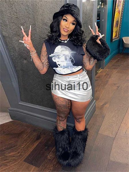 women's t-shirt 2023 wholesale y2k clothes streetwear print graphical t shirts black streetwear o neck crop sleeveless t shirts tees j, White
women's t-shirt 2023 wholesale y2k clothes streetwear print graphical t shirts black streetwear o neck crop sleeveless t shirts tees j, White