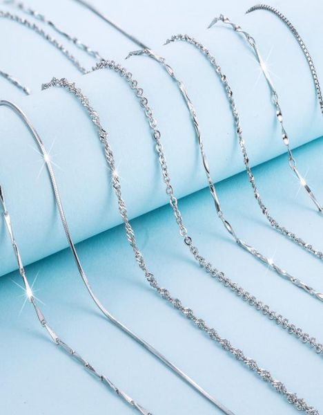 classic basic chain auniquestyle 100 925 sterling silver lobster clasp adjustable necklace chain fashion jewelry for women8706774
classic basic chain auniquestyle 100 925 sterling silver lobster clasp adjustable necklace chain fashion jewelry for women8706774