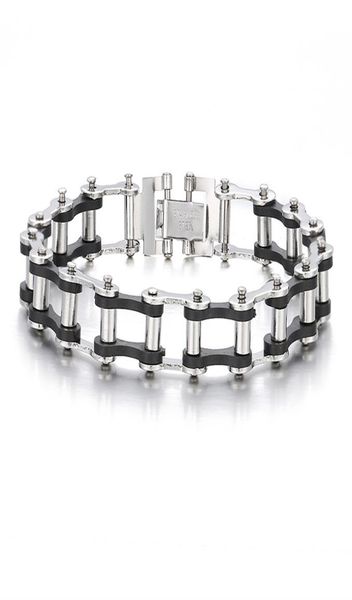 the new men039s bracelets bicycle chain bracelet stainless steel silver personal style charm wild rope7771906, Black
the new men039s bracelets bicycle chain bracelet stainless steel silver personal style charm wild rope7771906, Black