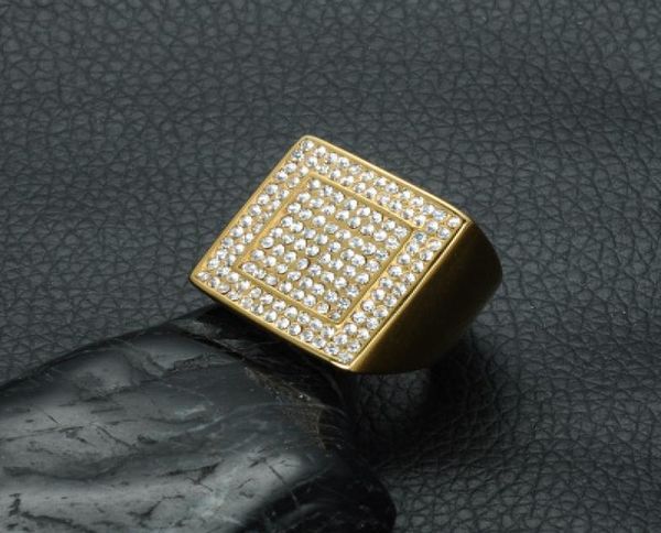 mcw square drill geometric gold filled titanium stainless steel rings for men jewelry7319578, Golden;silver
mcw square drill geometric gold filled titanium stainless steel rings for men jewelry7319578, Golden;silver