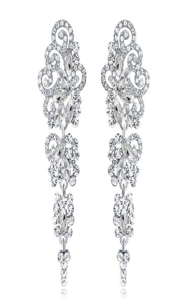 new bridal earrings with crystals rhinestones water drop earring bridal jewelry findings wedding accessories for brides bw0426842105, White
new bridal earrings with crystals rhinestones water drop earring bridal jewelry findings wedding accessories for brides bw0426842105, White