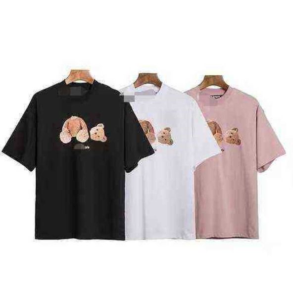 611s men's t-shirts t-shirt correct palmangel beheaded bear high collar street round neck summer top, White;black
611s men's t-shirts t-shirt correct palmangel beheaded bear high collar street round neck summer top, White;black