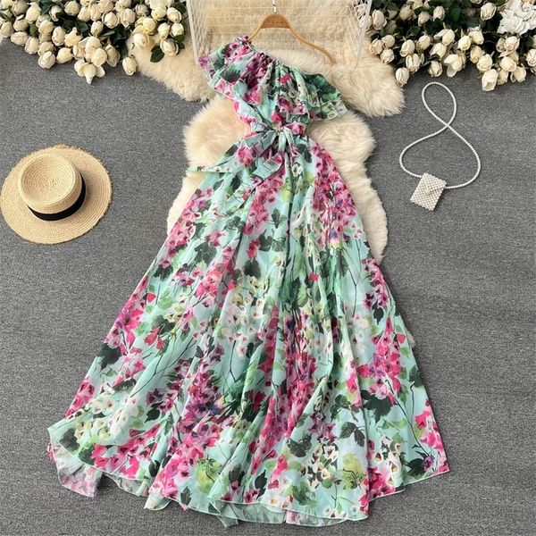 summer holiday party boho maxi dress women's off shoulder chiffon floral print ruffles loose elegant long dress women 220526, Black;gray
summer holiday party boho maxi dress women's off shoulder chiffon floral print ruffles loose elegant long dress women 220526, Black;gray