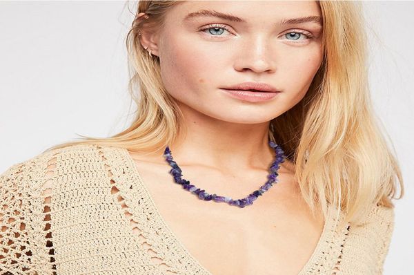 fashion clavicle chain natural small stone choker necklace for women irregular stone beaded charm necklace elegant jewelry gift1726176, Silver
fashion clavicle chain natural small stone choker necklace for women irregular stone beaded charm necklace elegant jewelry gift1726176, Silver