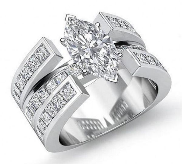 victoria wieck luxury jewelry 925 sterling silver marquise cut white z cz diamond promise ring women wedding bridal r4457332, Slivery;golden
victoria wieck luxury jewelry 925 sterling silver marquise cut white z cz diamond promise ring women wedding bridal r4457332, Slivery;golden